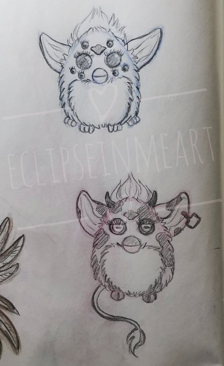 eclipseinmeart's tweet photo. More designs 👀 #furby #furbies https://t.co/uWXXR2nWOO