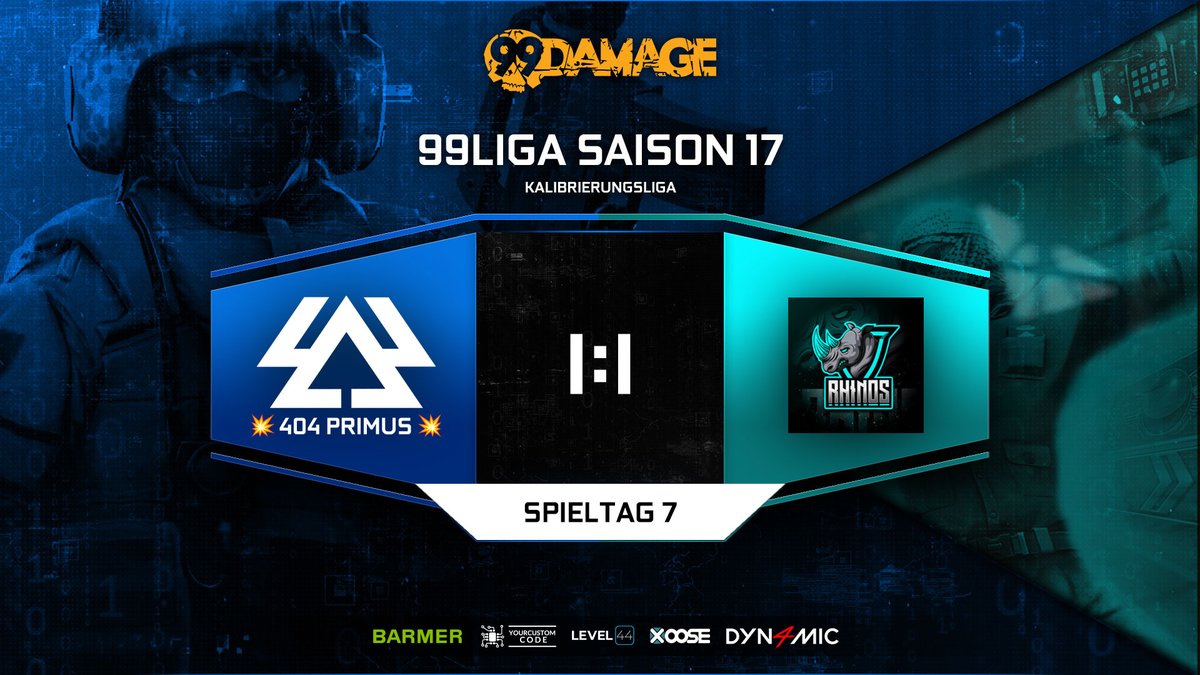 404_Multigaming's tweet photo. Nach 2 spannenden Partien (#de_inferno 16:13 | #de_overpass 10:16) trennt sich 💥 404 PRIMUS 💥 heute mit einem 1:1!👀 

🎮 @Zonic_CSGO
🎮 @ZycoraxCS
🎮 @NgTCS
🎮 @PanoxyaeCS
🎮 @marvNCS 

#GGWP @TeamRhinos3 💪🏼

#404WIN 💙  | #CSGO #99Liga #eSport #Dresden https://t.co/bh6Y46EIjF
