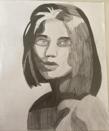 PineViewMiddle's tweet image. In this unit, amazing IB Artists learn correct facial proportions,&amp;amp; how to add value to portrait. Create a mini-series of 2 portraits of same person, drawn using different shading techniques. 1 technique uses blending &amp;amp; the other technique uses words to create value.  #IBArts