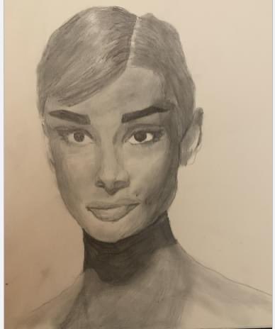 PineViewMiddle's tweet image. In this unit, amazing IB Artists learn correct facial proportions,&amp;amp; how to add value to portrait. Create a mini-series of 2 portraits of same person, drawn using different shading techniques. 1 technique uses blending &amp;amp; the other technique uses words to create value.  #IBArts