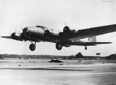 Six days later, 90 Squadron moved to Polebrook to begin its combat operations. Still under construction, the airfield had previously been a potato patch. It eventually hosted the 97th Bomb Group, which would carry out the USAAF's first heavy bomber raid on August 17, 1942. 8/15