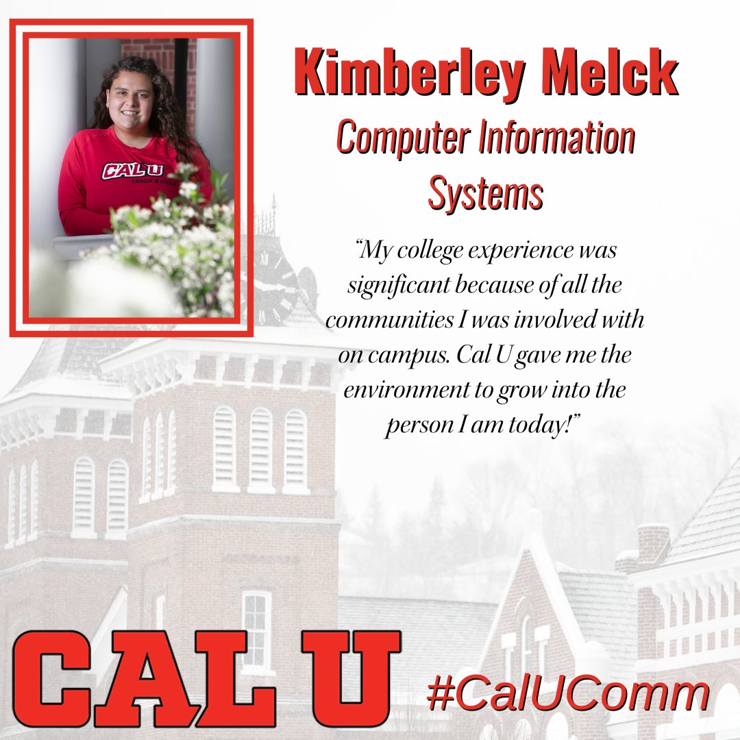 PennWCalifornia's tweet photo. "Cal U gave me the environment to grow into the person I am today!β
Congrats to Kimberley and all of our Class of 2021 graduates! #CalUComm https://t.co/GcMRP7lilT