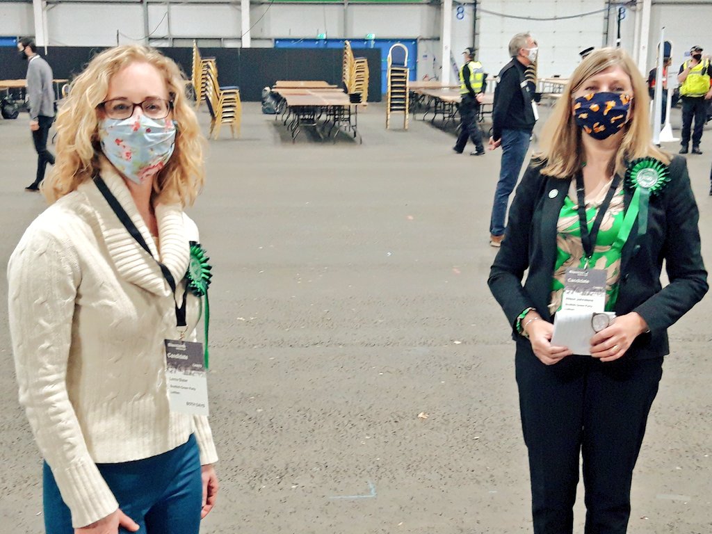 Edinburgh Greens (@edinburghgreens) on Twitter photo Say hello to our *two* <a href="/scottishgreens/">Scottish Greens</a> MSPs for Lothian.
Massive congratulations to <a href="/AlisonJohnstone/">alison johnstone</a> and <a href="/lornaslater/">Lorna Slater</a> - heading to the Scottish Parliament and ready to fight for the green recovery we need 💪💪💪💚💚💚
#SPE21RESULT Say hello to our *two* <a href="/scottishgreens/">Scottish Greens</a> MSPs for Lothian.
Massive congratulations to <a href="/AlisonJohnstone/">alison johnstone</a> and <a href="/lornaslater/">Lorna Slater</a> - heading to the Scottish Parliament and ready to fight for the green recovery we need 💪💪💪💚💚💚
#SPE21RESULT