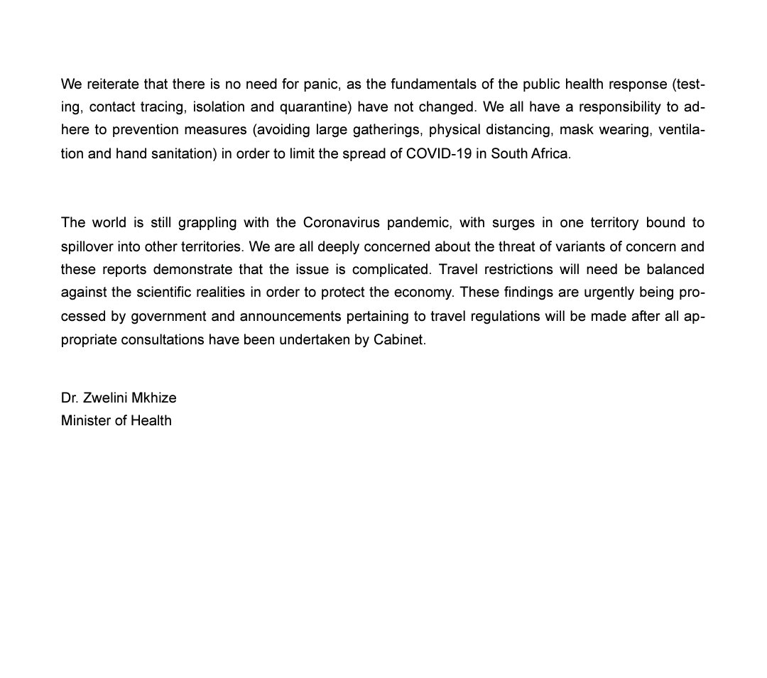 Variant first detected in India now present in South Africa. #indiacovid #COVID19