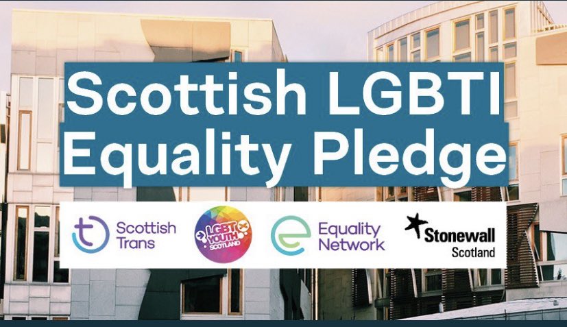 Cmacf76's tweet photo. The results are all in. Some thoughts. For the first time in a long time I’m feeling more hopeful.
It looks as though a majority of MSPs elected have signed our #LGBTIPledge meaning they’re committed to progressing and protecting LGBT+ rights in the next Parliament. #SP21 https://t.co/MP2mAF8bQu