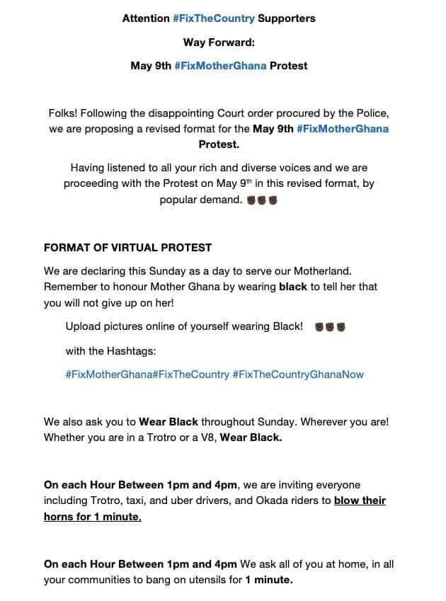 dforumgh's tweet photo. Important notice for tomorrow! Please Retweet for a lot of people to see #WeAreAngry #FixingTheCountryGhana https://t.co/Mf7Q9nmTQE