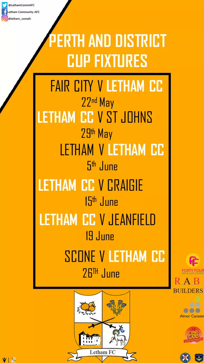 Letham Community AFC tweet media