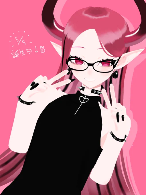 お誕生日です!ぴすぴす🥳✌️✌️ 