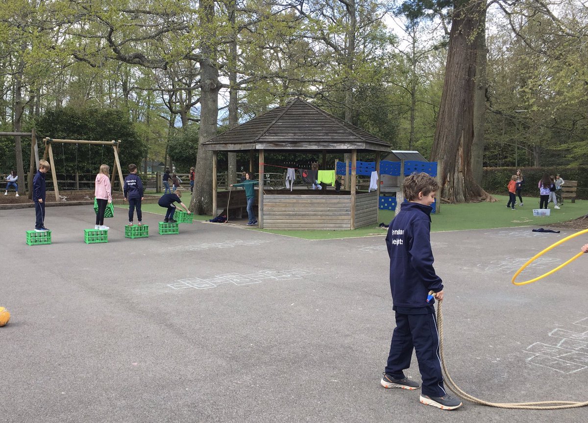 After introducing some loose part play into our Y4-6 playground we have seen so many happy faces playing and interacting this week! Money well spent, thank you <a href="/GreenPlayUK/">Green Play Project</a> <a href="/iapsuk/">IAPS</a> <a href="/FrenshamHeights/">Frensham Heights</a>