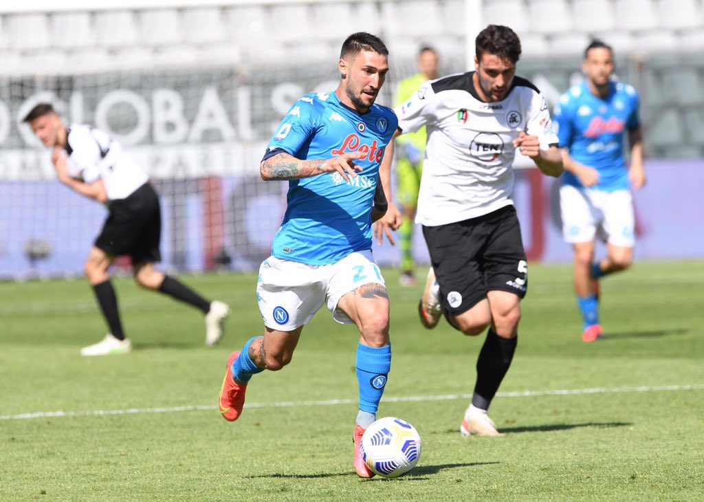 💙
#SpeziaNapoli
#ForzaNapoliSempre
#SerieA