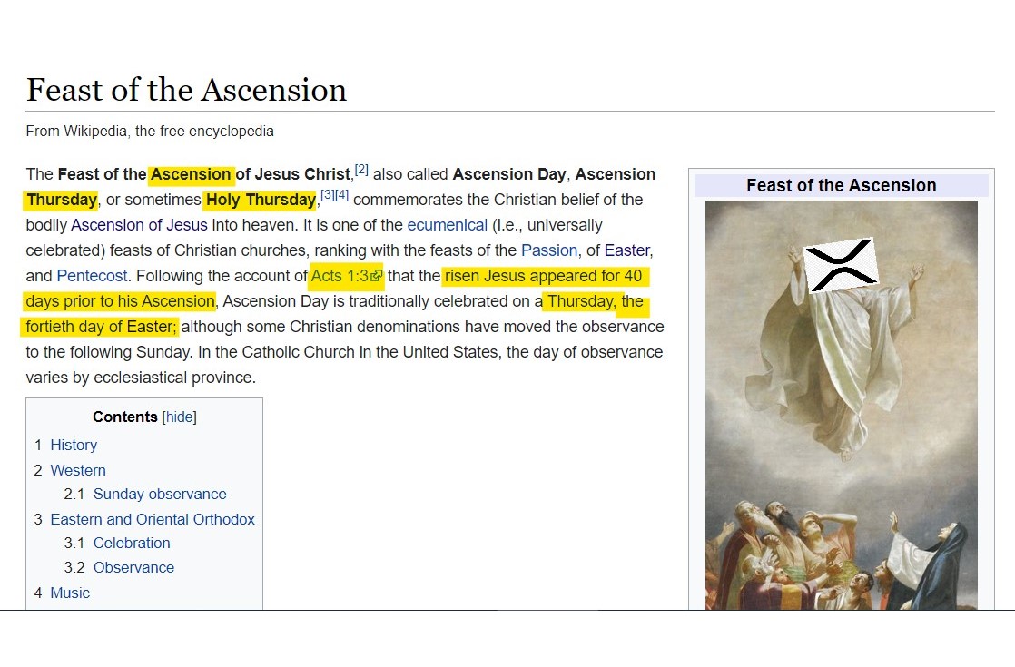 EasterTIDE = period the risen Jesus appeared to the apostles before Ascension, which was 40 days after Pascha. Pascha was April 4, +40 = May 14 Friday, but it's Ascension or Holy Thursday. So, May 13 Phoenix ascends to Heaven/Moon. (April 4 to May 13 the Phoenix just risened) 3/*