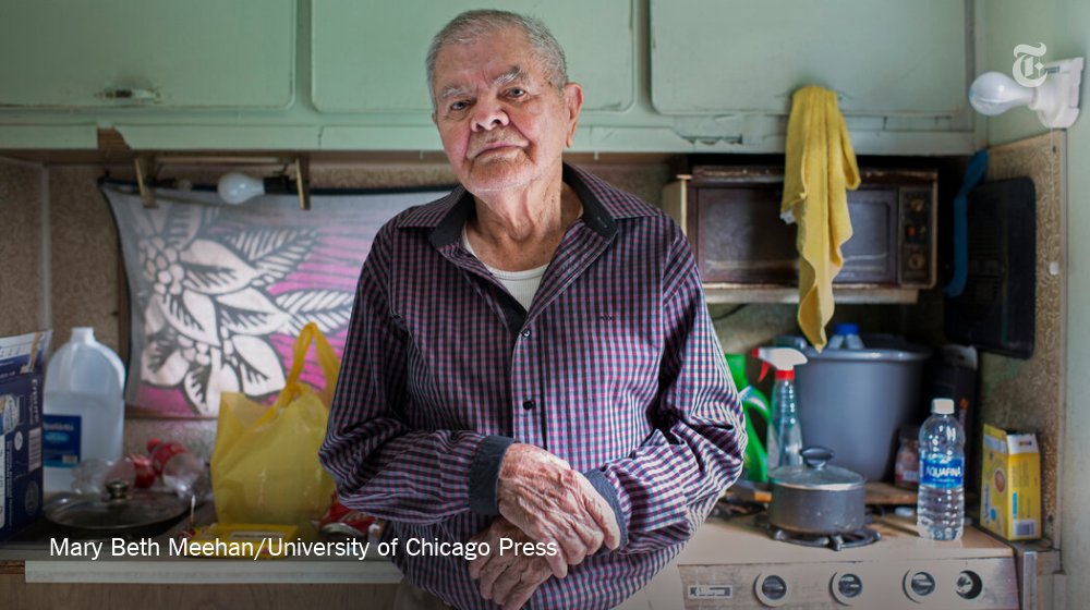 Victor had to leave his apartment when the rent got too high. Now, he lives in Mountain View in a trailer, which doesn’t have electricity or running water, but the custodians in his old apartment often sneak him in to bathe and wash his clothes.  http://nyti.ms/33ugQ1f 