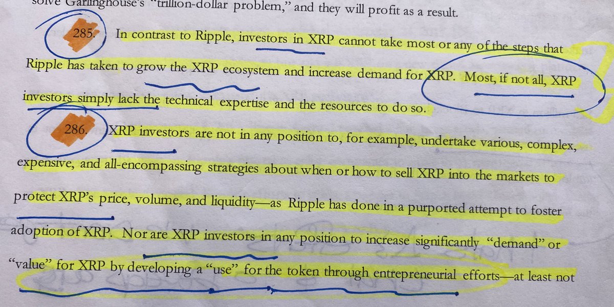 The SEC states in its opposition that it is not alleging secondary market sales as violations. That simply means they aren’t alleging it IN THIS CASE. If XRP itself is deemed a security as the SEC alleges, then they could claim violations in future cases.
