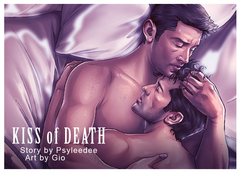 Gio_Gui's tweet photo. Arts done for Kiss of Death, written by Psyleedee on our partnership in @bottomcasbb!
https://t.co/4yuJiAF3GD
Well, there´s no much more than that, but if you want the uncropped versions, check the links in my Tumblr: https://t.co/fV5nWPeCYq
#destiel #DeanCas #fanart #fanfic https://t.co/6XMaQBlEzv