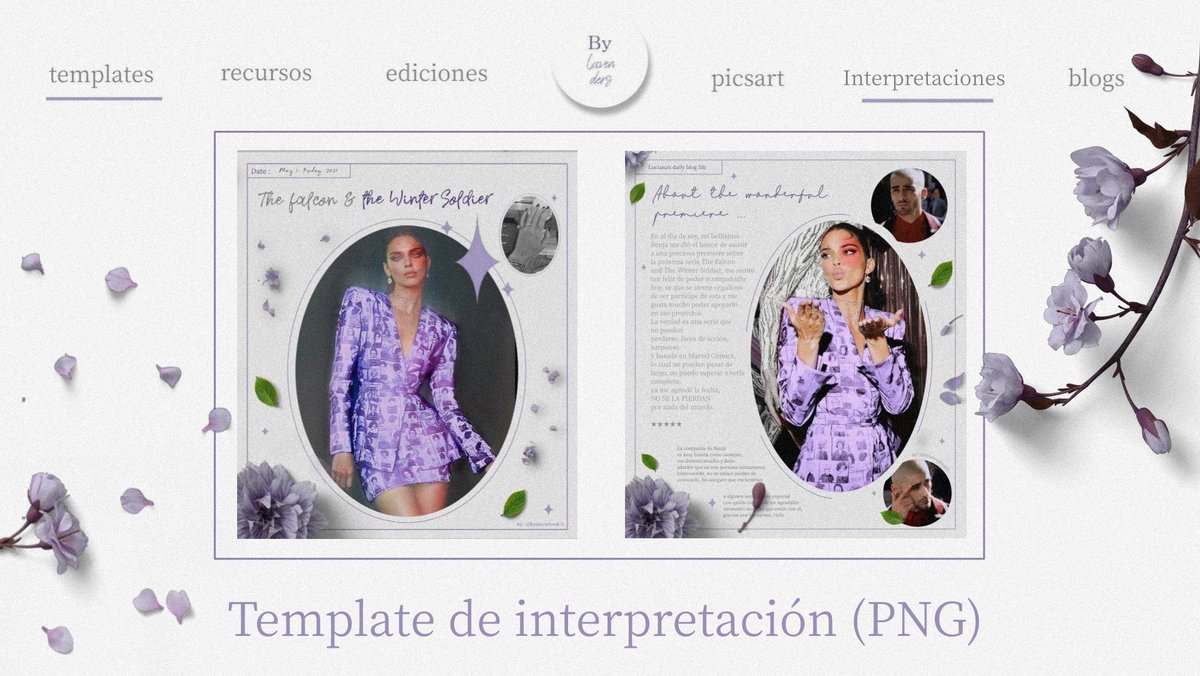 Buenos días, nubecitas 💜

En el día de hoy les traigo un template de interpretación hecho en Picsart en formato PNG, espero les guste y lo disfruten tanto como yo 

Que tengan un precioso sábado ☁️💜 

drive.google.com/folderview?id=…