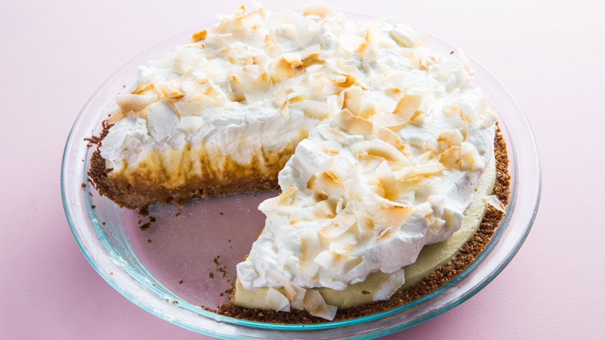 BayViewCG's tweet image. What's Your Favorite Kind of Pie? National Coconut Cream Pie Day on May 8th celebrates its own slice of deliciousness. This delicious pie is made with a sweet coconut cream filling. #CoconutCreamPieDay