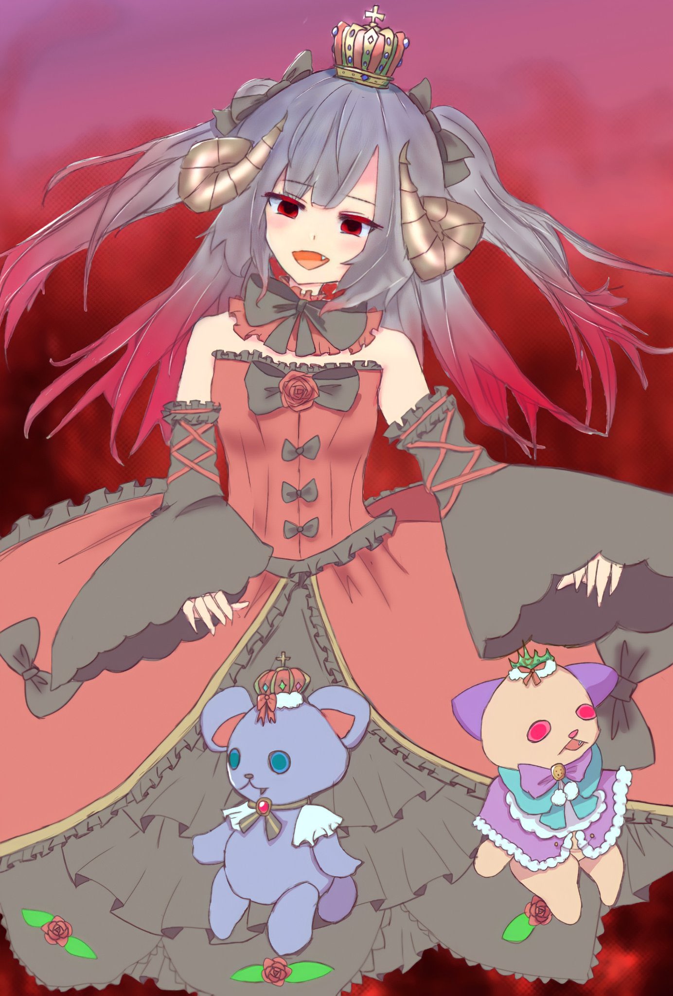 さくらあいす 私たちと遊びましょう エル メルフェゴール 黒ウィズ闇堕ち企画 T Co Oiejczhg6w Twitter