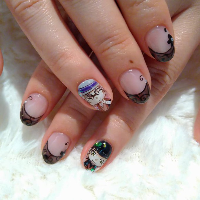 痛ネイルのtwitterイラスト検索結果