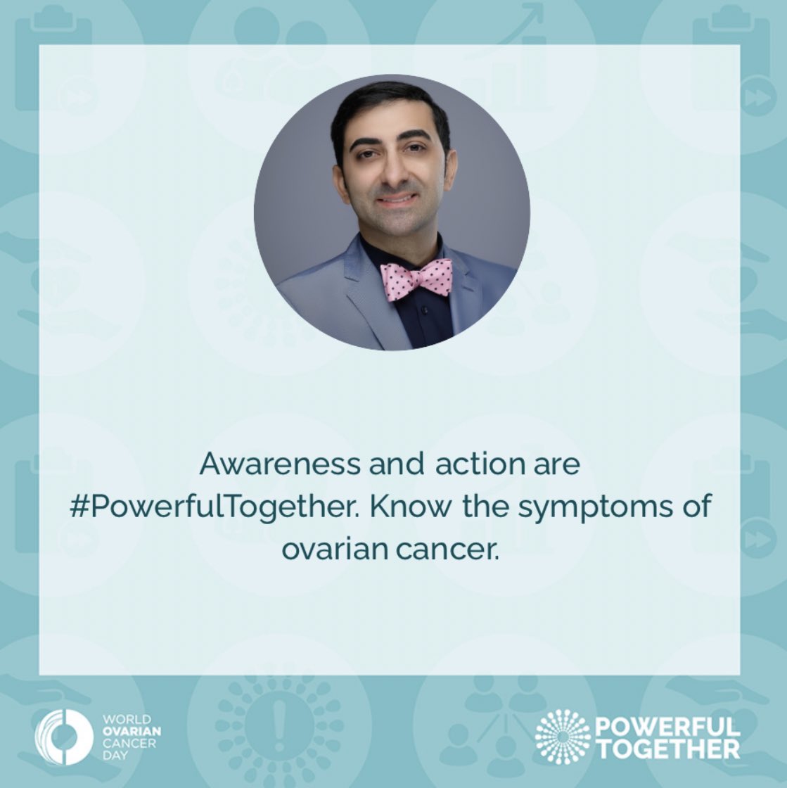 On the world ovarian cancer day, let’s us all learn the B.E.A.C.H symptoms and spread the words. #WOCD2021 #PowerfulTogether @ovarcome @ovariancancerco @gyncsm @WomensHealthMag #ovariancancerawareness #gyncancer