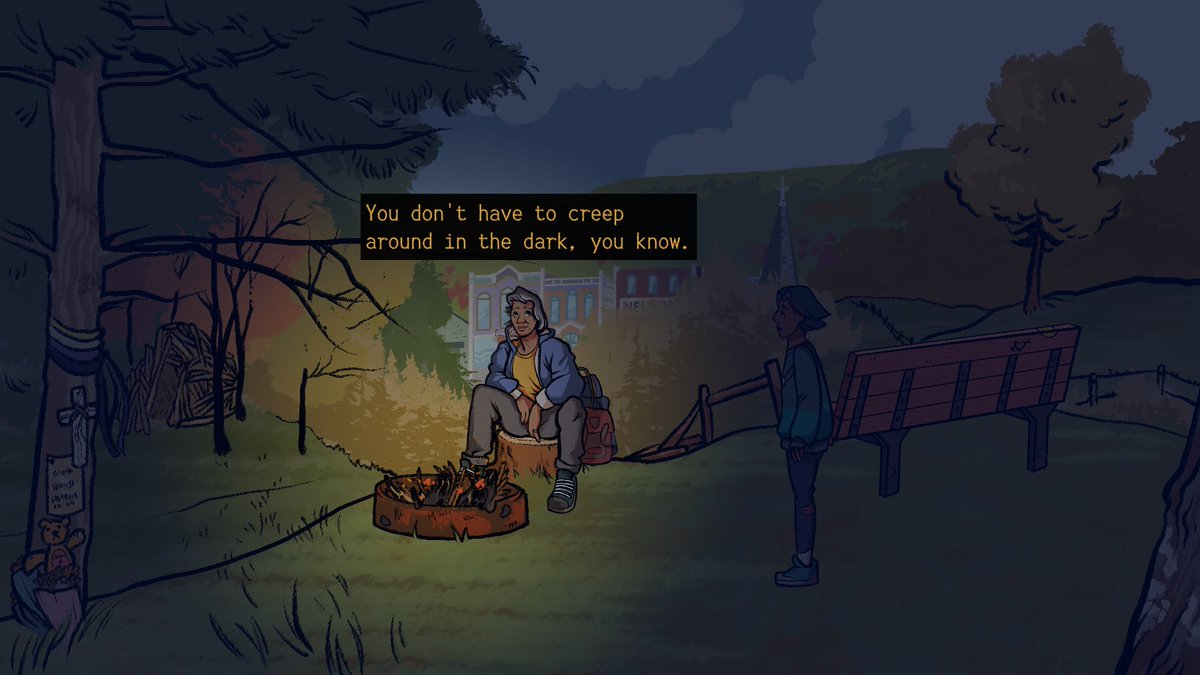 Hexcavator Hey Hi Screenshotsaturday This Is B Sides The Queer Road Trip Adventure Game I Ve Been Building W Paintedturtleco For The Handeyesociety S Comics X Games Jam It S Live Right Now On