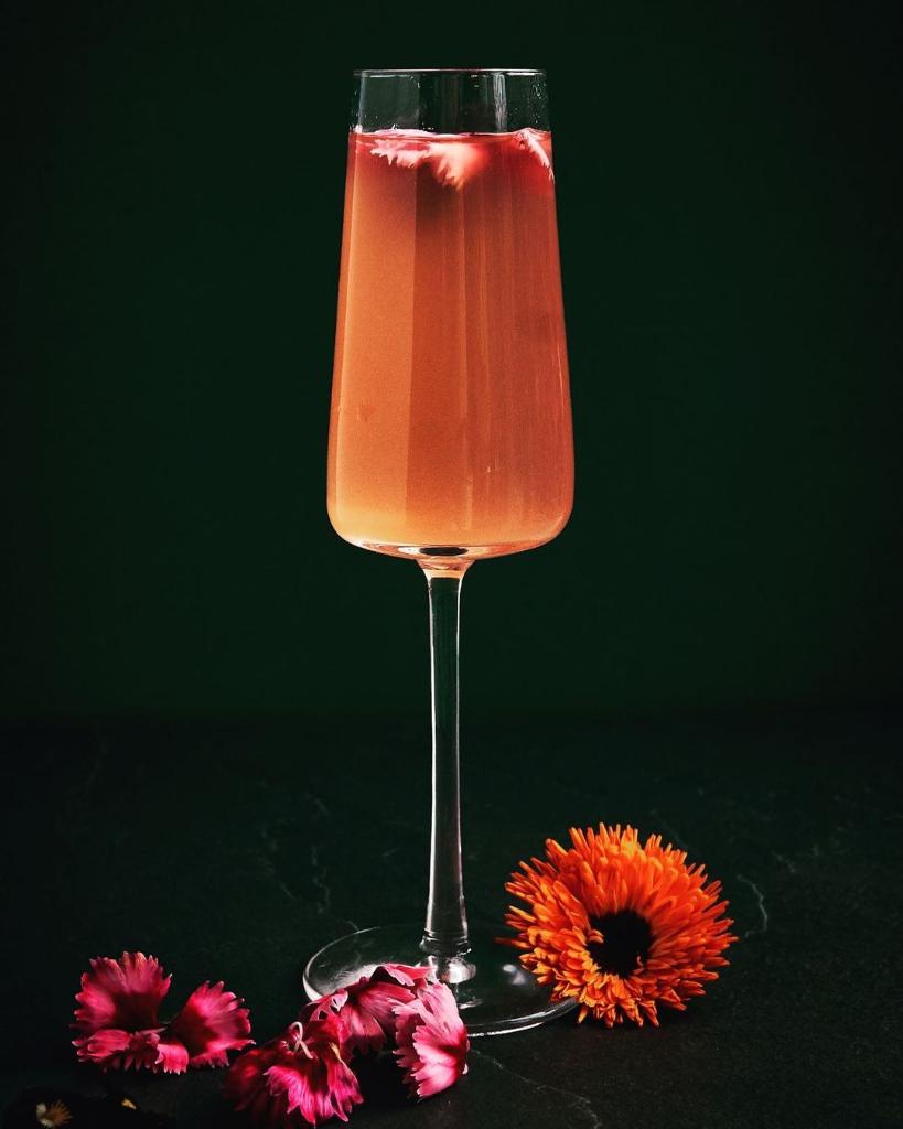 Sweet Dreams by Bar 54 #Liverpool. Perfectly delicious, fruity, flavours.

Sweet Dreams are made of this ... 
Koko Kanu Rum
Lychee Liqueur
Guava Juice
Passion Fruit Syrup
Bitters
Prosecco

PHOTO:  The Industry Consultants