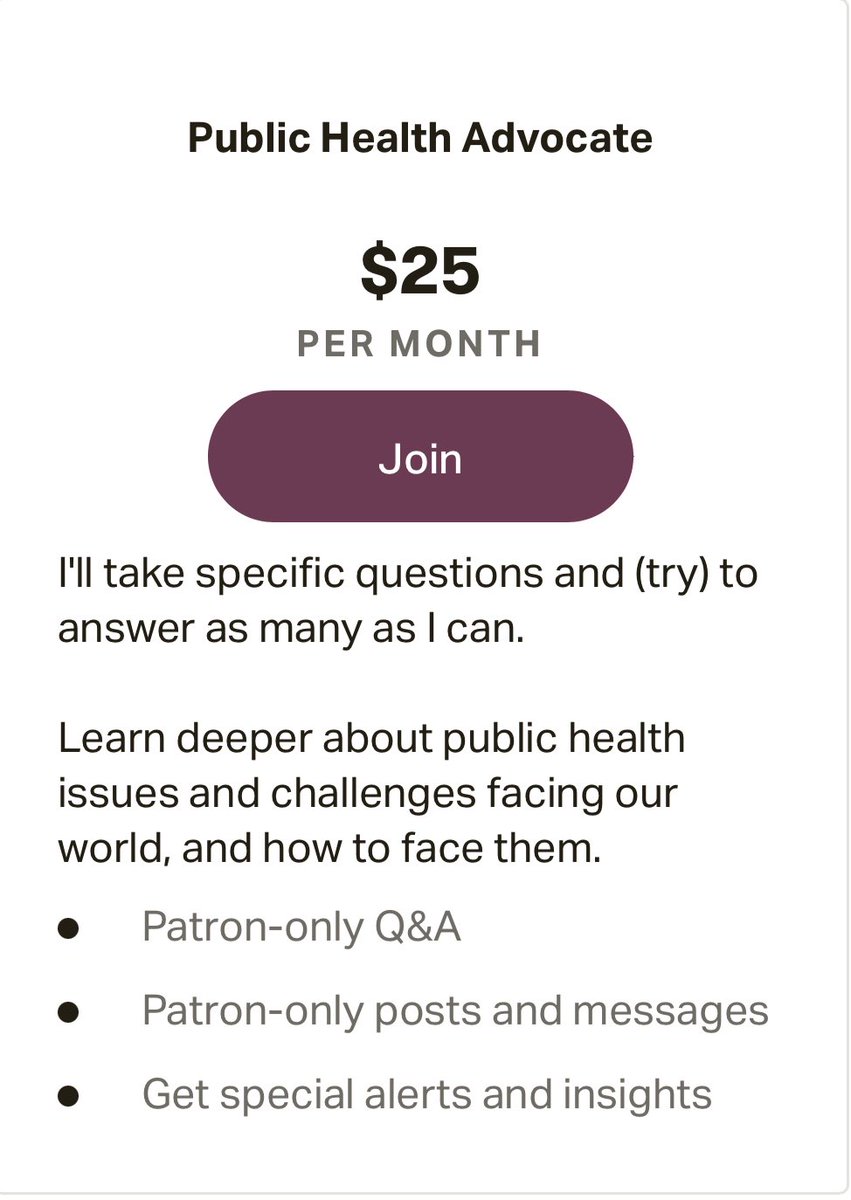 For $25 a month he might answer a question from you. You also get “special alerts”.