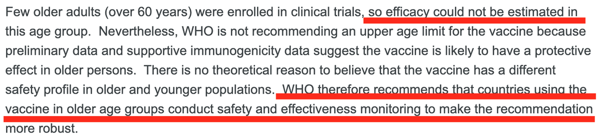 Moreover the  @WHO recommends that countries using  #Sinopharm vaccine conduct their own safety & effectiveness studies in the older adult group. While I am a big supporter of  @WHO  @WHO_Europe and everything they do, this suggestion poses a fundamental problem. Here is why(3/12)