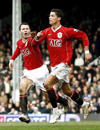2006-07 Manchester United 2-1 Fulham. A late goal by Ronaldo took us one step closer to the title.