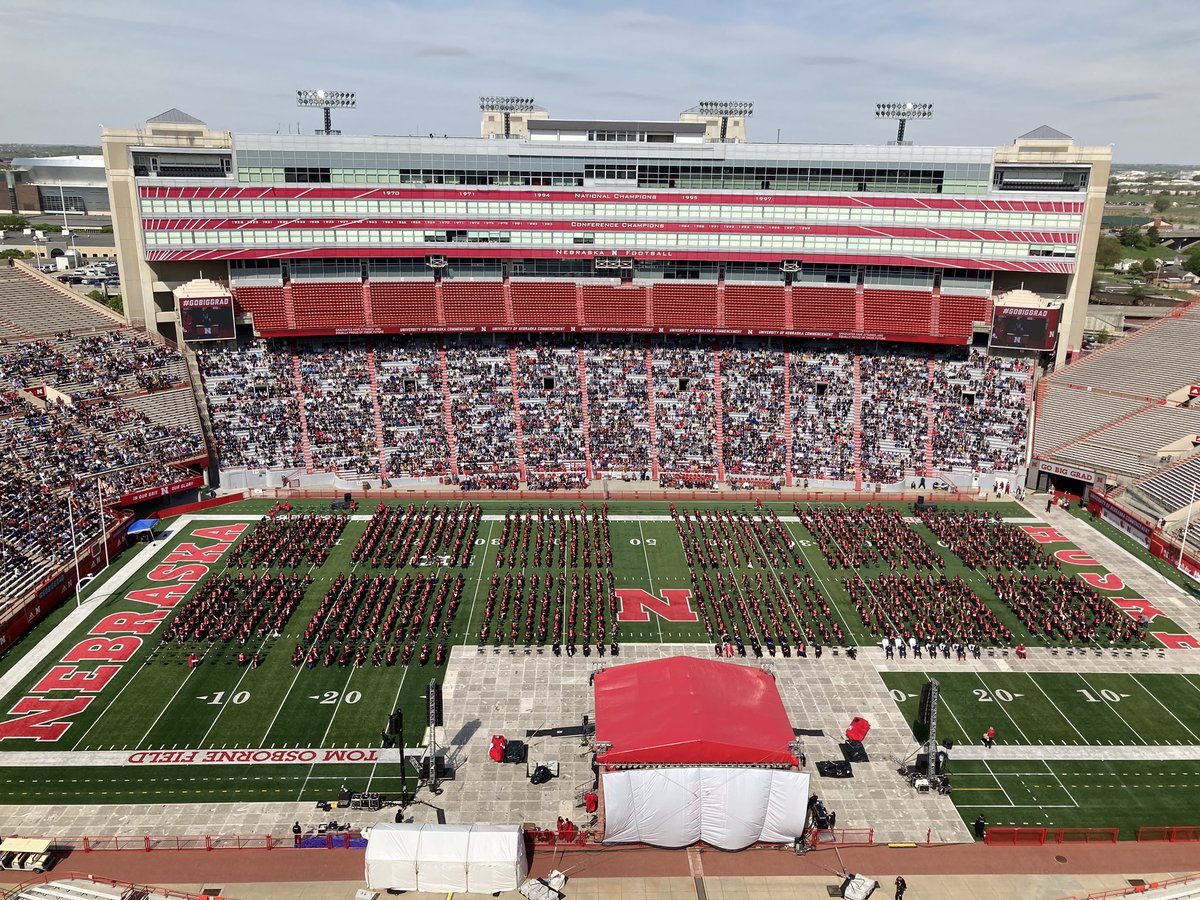 Congratulations @UNLincoln Class of 2021! 

#GoBigGrad 🎓
#Huskers