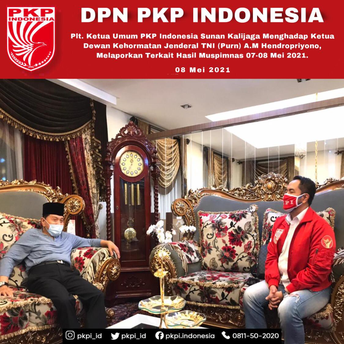 pkpi_id's tweet photo. Selamat atas terpilihnya PLT Ketum @pkpi_id @sunankalijaga_ . Terima kasih atas kepemimpinan @dHendropriyono dalam masa2 sulit. Kami bertekad u/ meneruskan perjuangan ini. #pkpi #pkpindonesia #partaizamanwow https://t.co/5xwFC8Kn74