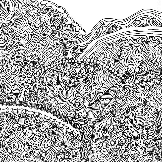 ゼンタングル #絵 #細密画 #細かい絵 #デザイン