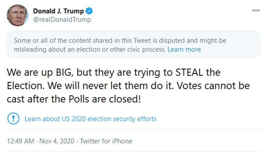 george tweet media
