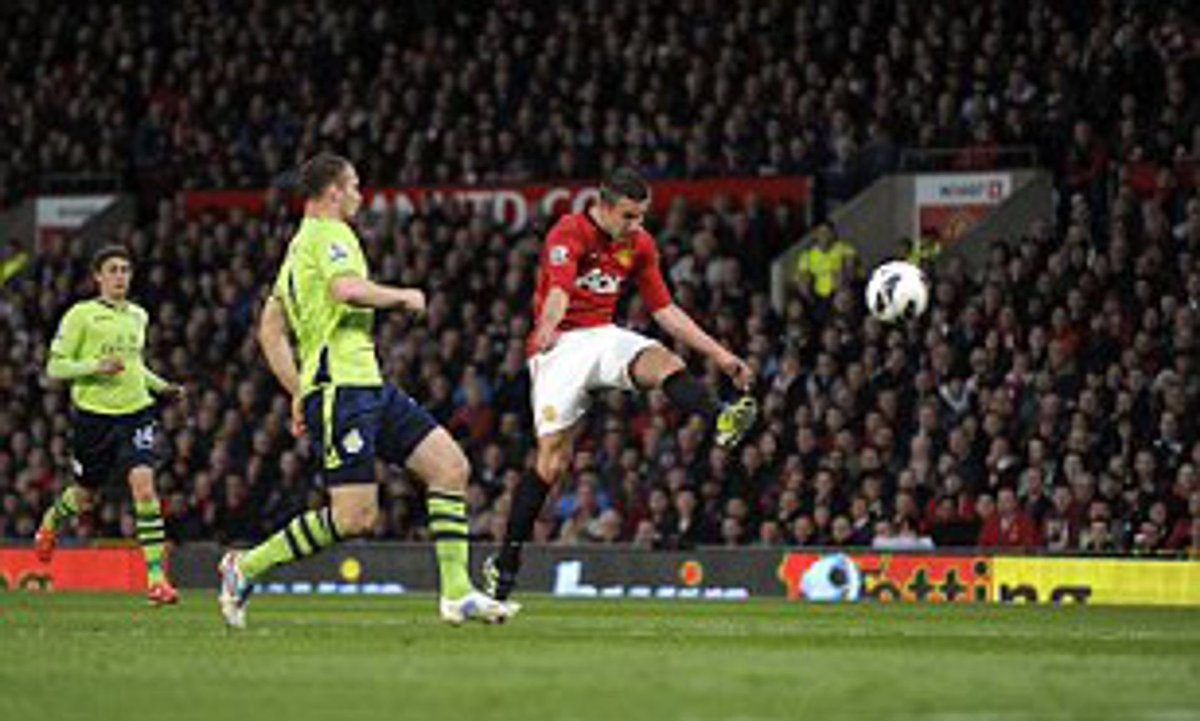 2012-13 Manchester United 3-0 Aston Villa. That Van Persie goal 