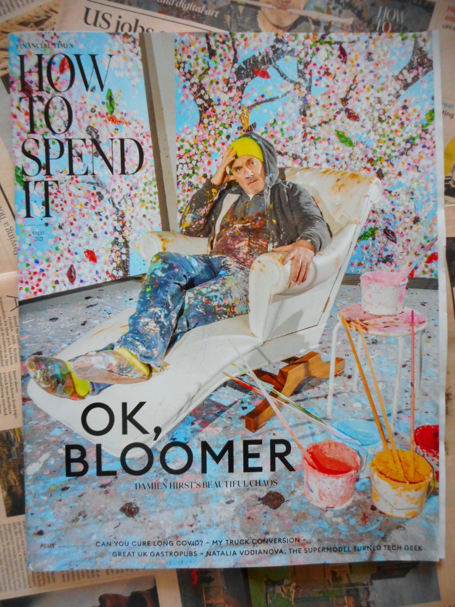 oliverodomenico's tweet image. Very nice this issue of  #HowToSpend by @FinancialTimes  dedicated to the famous @DamienHirst  Molto bello questo numero di How To Spend del #FinancialTimes  dedicato a #damienhirst  #contemporay #contemporaryart #PlayNew