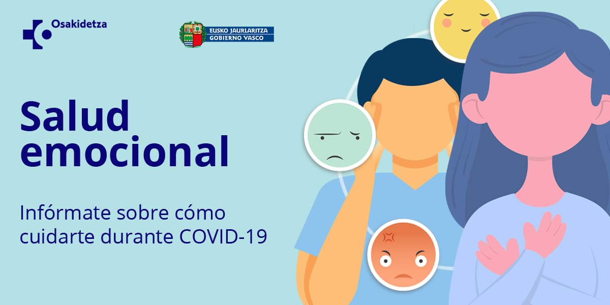 📌 La pandemia está suponiendo un gran reto para nuestra sociedad. Nos ha obligado a enfrentarnos a situaciones nuevas y difíciles que ponen a prueba nuestra #SaludEmocional. 

ℹ️ Infórmate sobre cómo cuidarte durante la #COVID19 ➕ ow.ly/QB9g30rxr6d