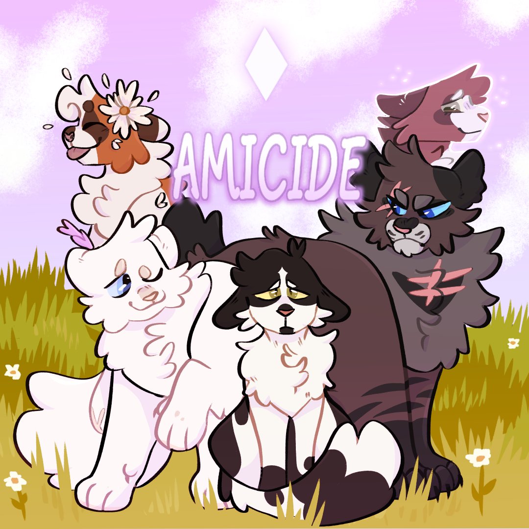 gumiwyrms's tweet photo. totally forgot to post this here, but a mock poster/comic cover for my new comic!! :)
#warriorcats #warriorscomic #warriors #warriorsoc #warriorcatart #digitalart #webcomic https://t.co/WcNLsuFSBS