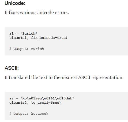 morris_phd's tweet photo. Python CleanText (1)Fix Unicode errors (2)Nearest ASCII(3)Convert case(4)Replace URL,Email,Phone ,currency(5)Remove numbers(6)Replace punctuation

For other stories see AI News Clips https://t.co/yFb3Ds4tXm

#AINewsClips #AI #ML #ArtificialIntelligence #MachineLearning #CleanText https://t.co/BYhHCfvU7K