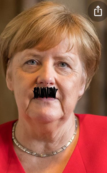 pardaDUTT's tweet photo. #HeilMerkel The vaccine dictator!!! https://t.co/U9A8nWbAv3