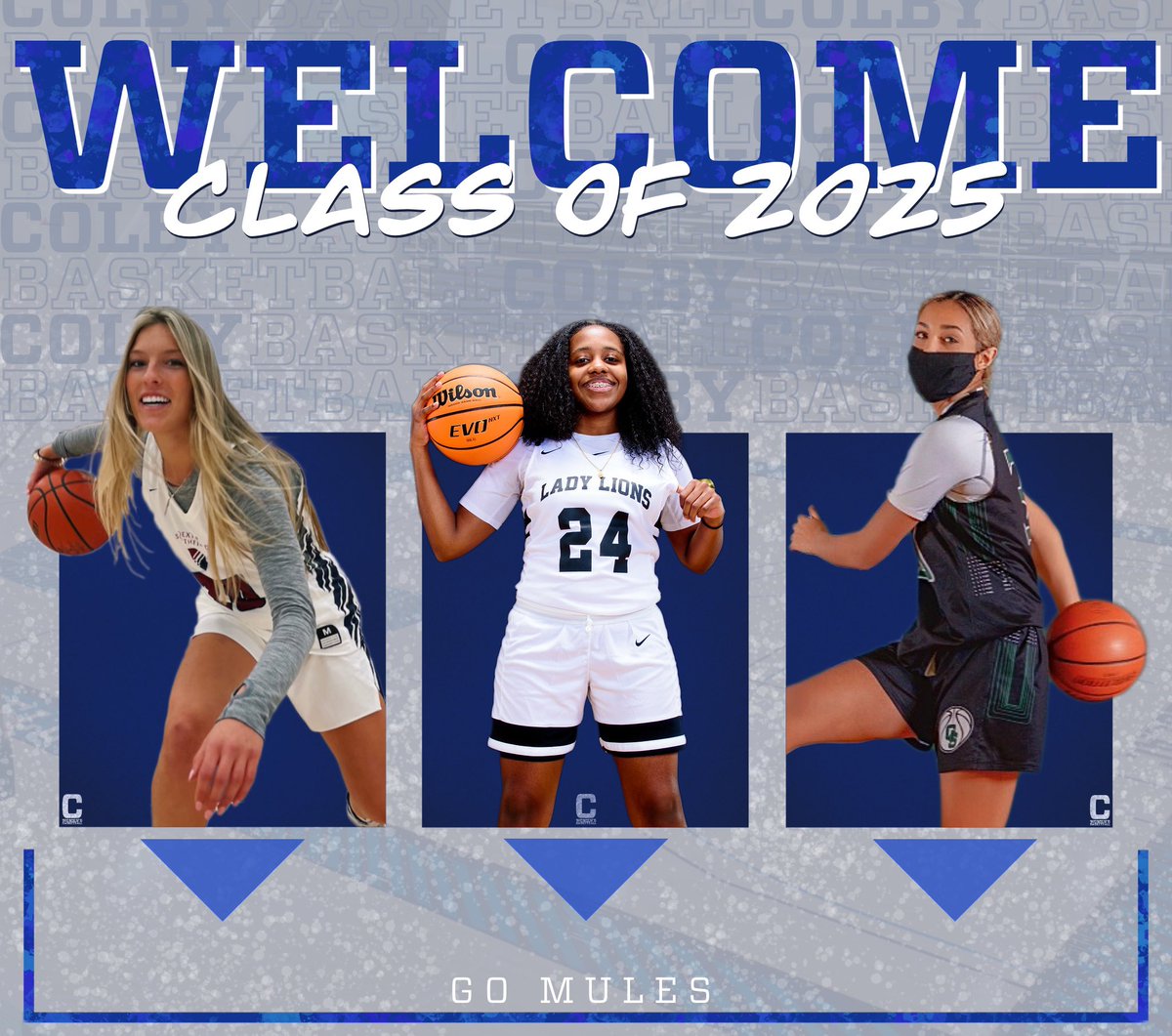 ColbyWBB's tweet photo. We are SO EXCITED to begin welcoming our class of 2025! 🤩 Stay tuned for the next 3️⃣ weeks to get to know each of these amazing young ladies we have joining our family https://t.co/9UpQM0hZmi