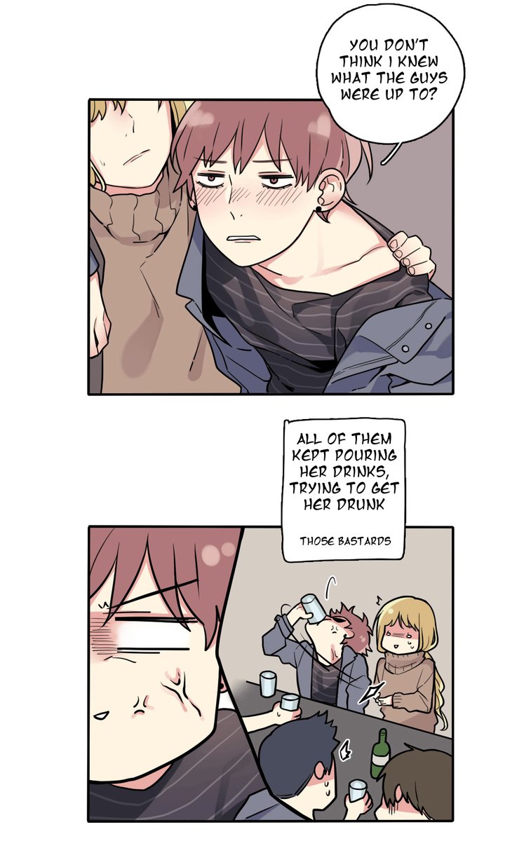 Side Story extra I did back in 2018~
Right here they are in college 🤭
(No correlation to the main story)
1/3✨