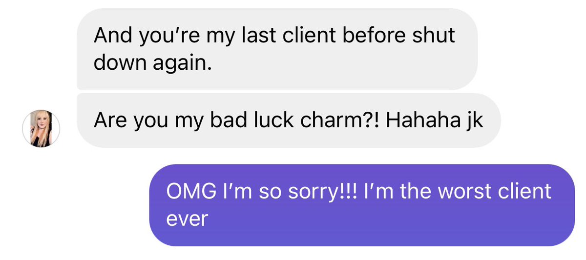 JangleSpruce's tweet image. I have a much need/earned hair appointment today, after all my baking order are picked up. Can’t wait for that scalp massage 💆🏼‍♀️ 

I’m her last client before she is shut down for 3 weeks again… I was also her last client before the December shut down #BadClient