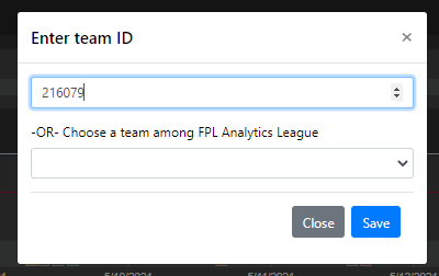 When you enter this page, it asks you to enter your FPL team ID. Then, it pulls your team picks and shows you how many players you have in this GW's fixtures on the timeline.You can click on these bars to open the report page.