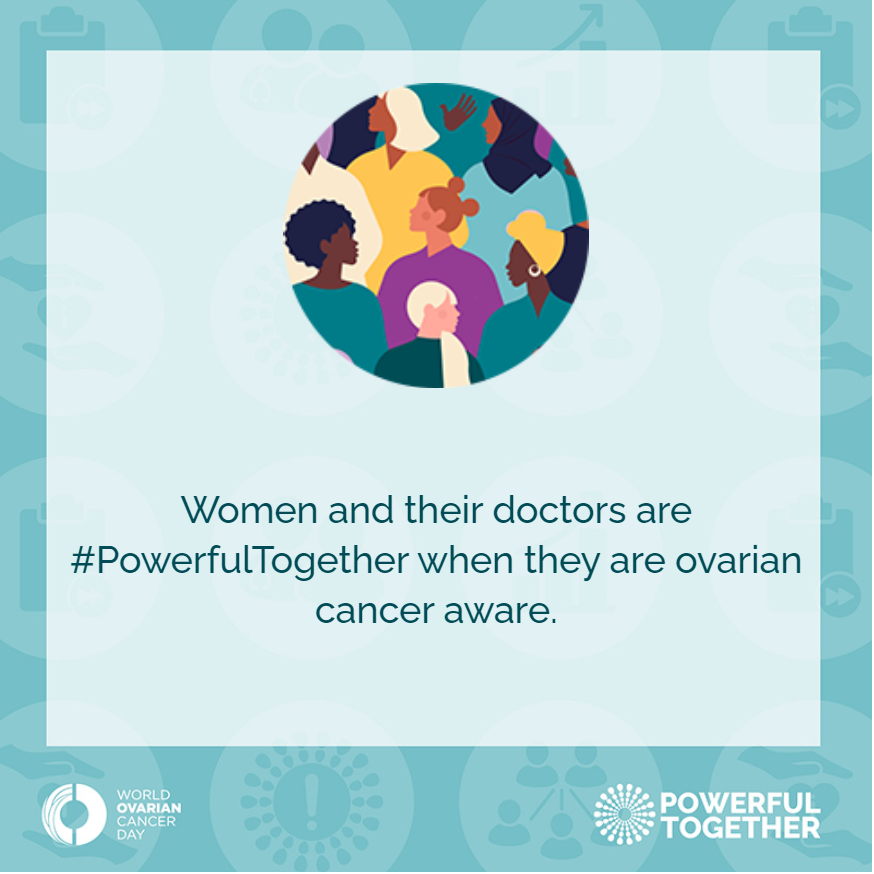We admire the women, researchers & clinicians who fight #ovariancancer 365 days a year. Join us & @OvarianCancerDY in spreading awareness–we're #PowerfulTogether @ovariancancerco @TargetOvarian @grace_women @OvarianCancerUK  @eveappeal @OvarianCanada  @OvaCare @ovarcome #WOCD2021