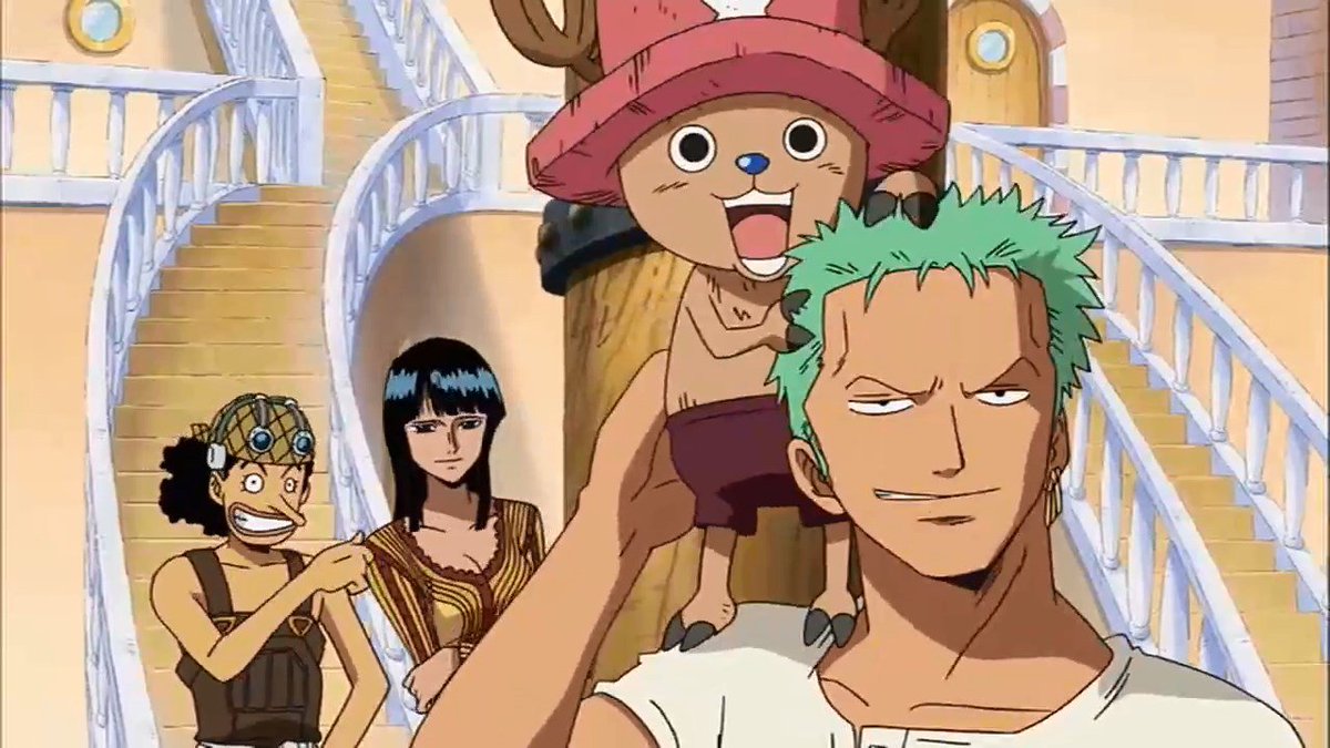 Zoro & Chopper.