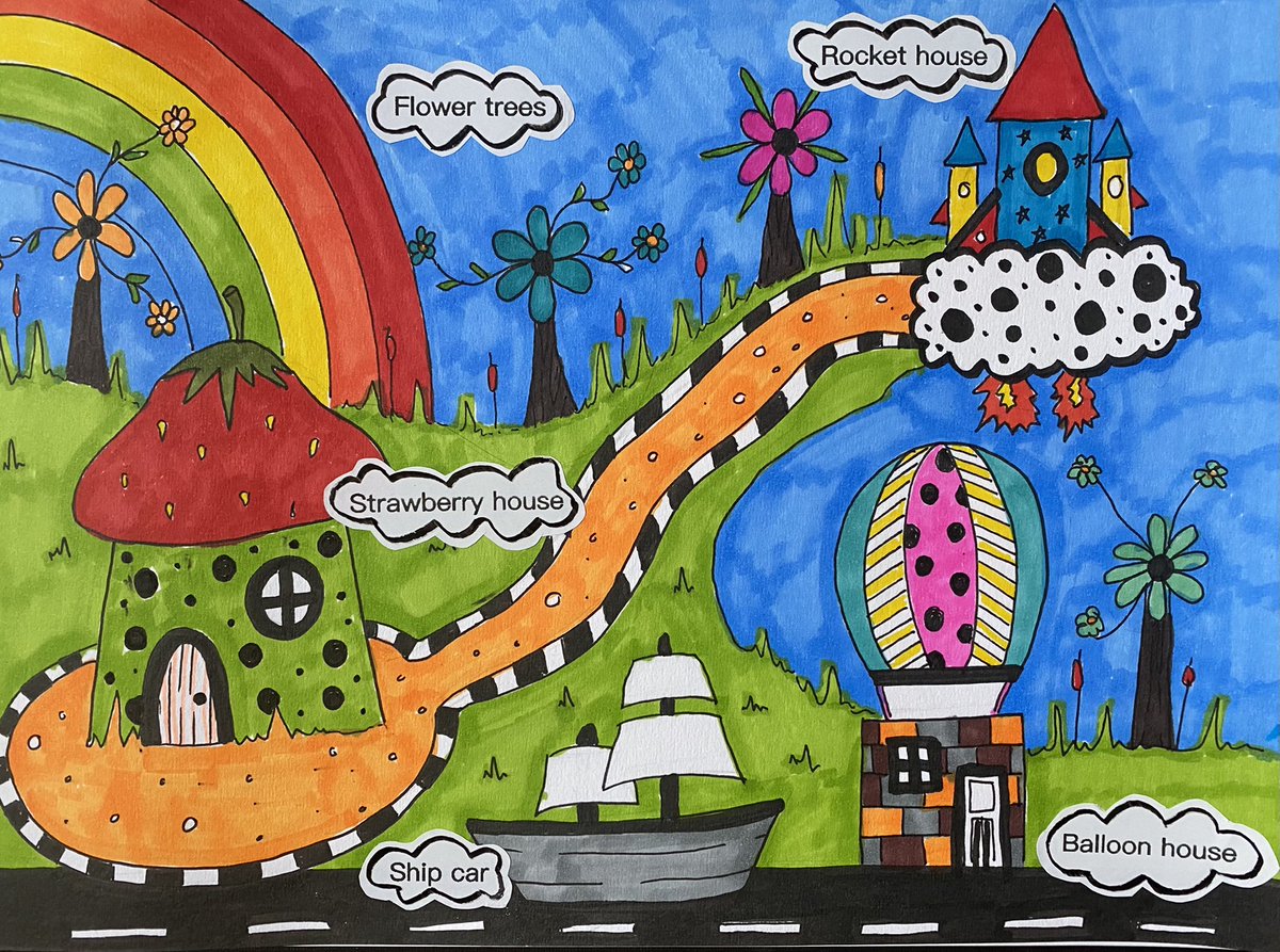 challenge_holy's tweet photo. Rainy days are great for doing our reading challenge - even grown-ups. Here’s mine .. Mrs Cavanagh’s imaginary land #holyrosarychallenge #readingforpleasure https://t.co/pF75irHL2h