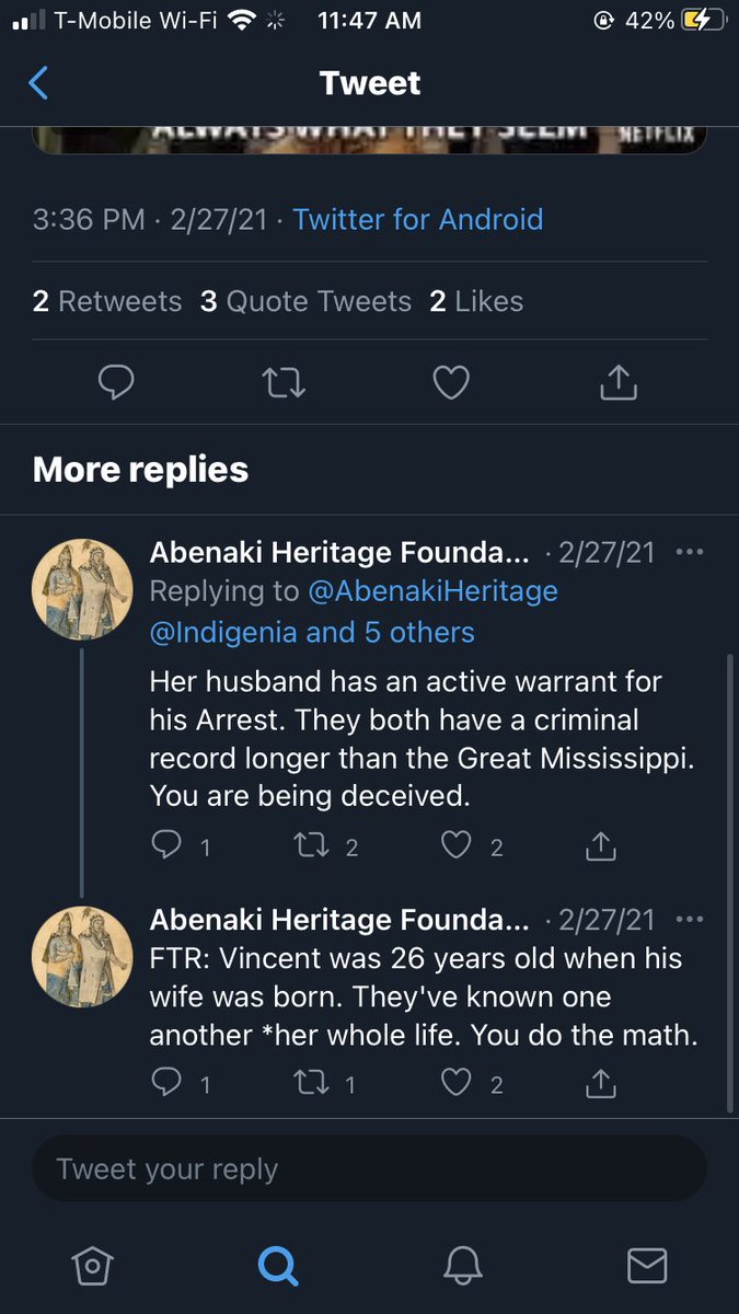 Projection much ?? Also this account has no evidence of any of the claims it’s making about these big native accounts but all of the accusations revolves around, identity fraud/fabrication and abuse, which this person has done repeatedly for years.