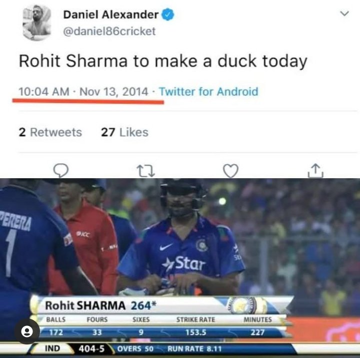 Show me a better troll than this 😭
#RohitSharma