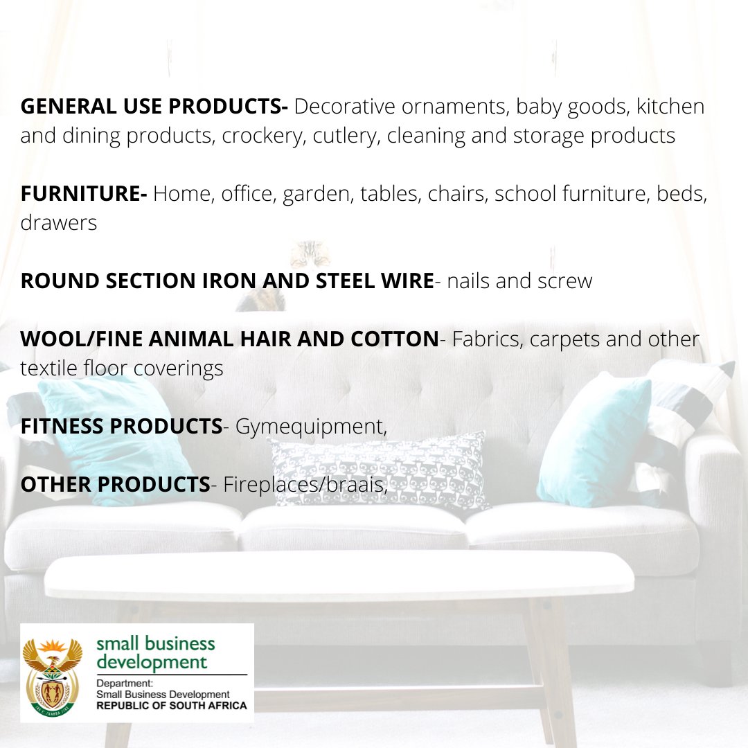 DSBD_SA's tweet image. 1 000 Products and Services to be procured from SMMEs. dsbd.gov.za