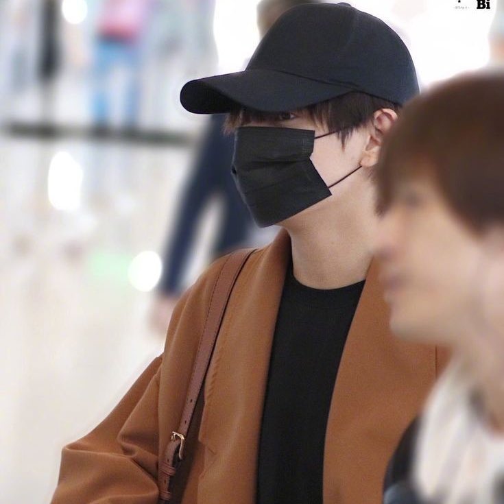 taehyung in a cap; a needed thread