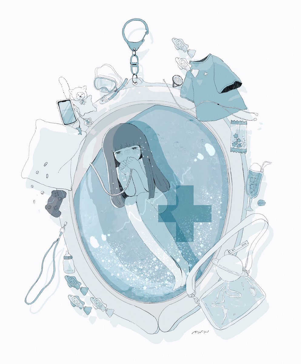 「そとのせかいにださないで 」|からんころんのイラスト